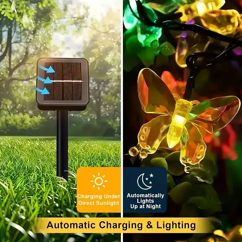 30 LED Solar Christmas Lights