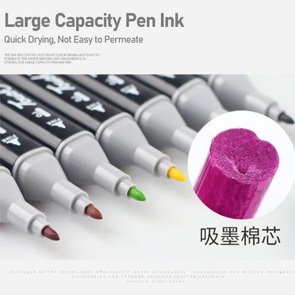 80pcs Dual Tip Alcohol Marker