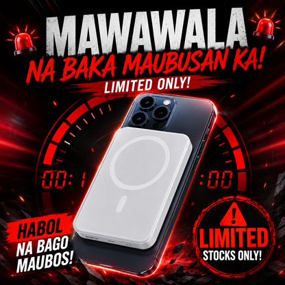 Magnetic Wireless Power Bank  5000mAh