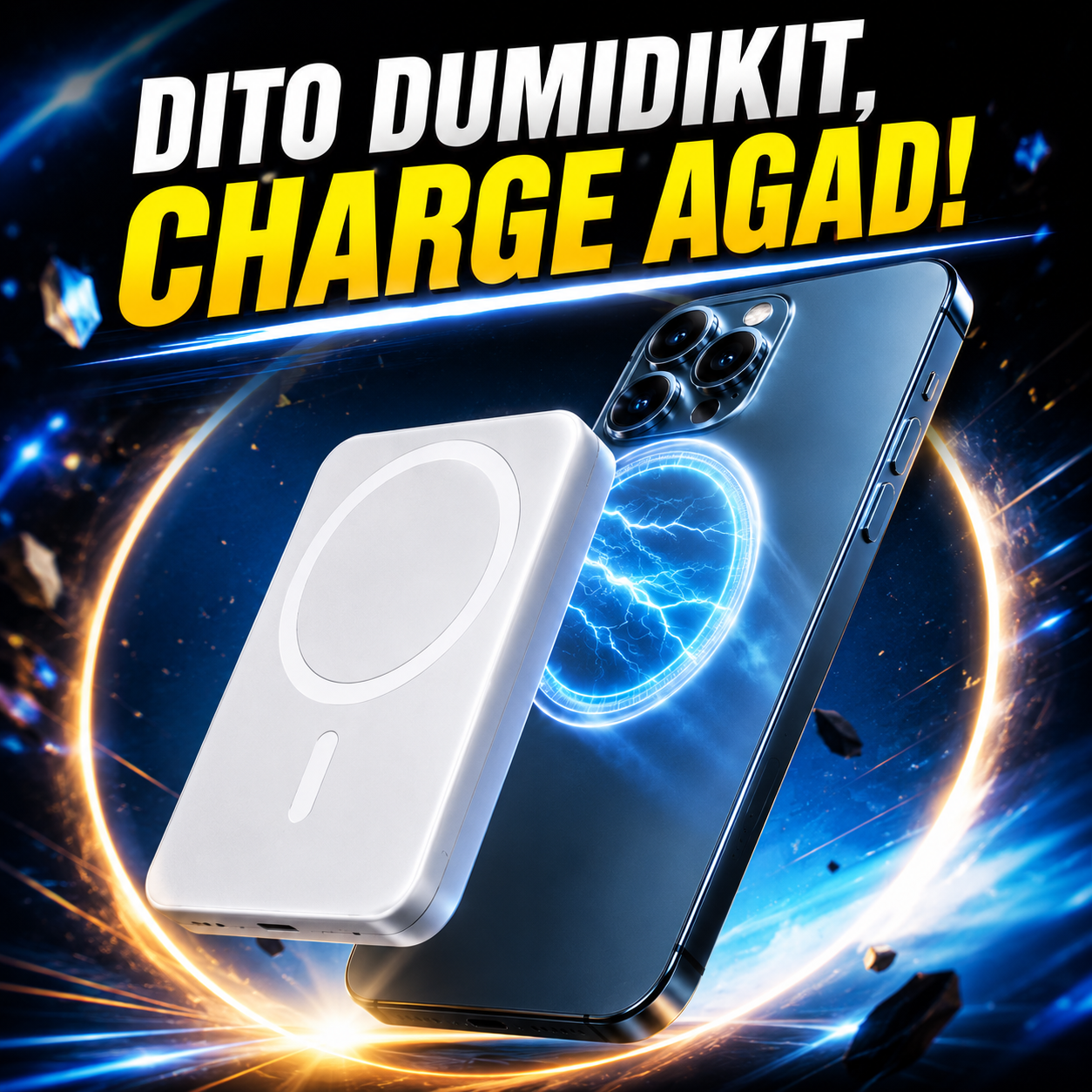 Magnetic Wireless Power Bank  5000mAh