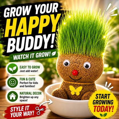 Indoor Growing Grass Head Doll