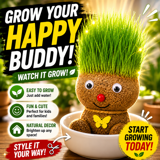 Indoor Growing Grass Head Doll