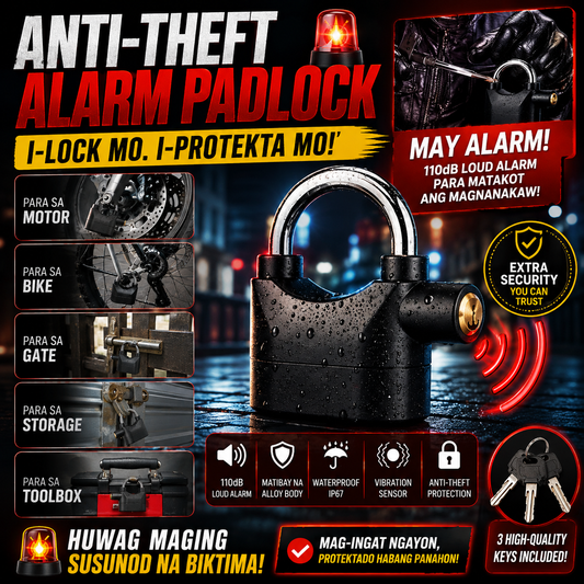 Anti-Theft Alarm Padlock