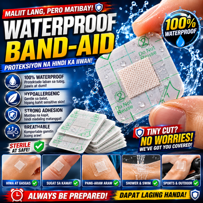 Waterproof Hypoallergenic Band Aid – Gentle on Skin, Tough on Protection!
