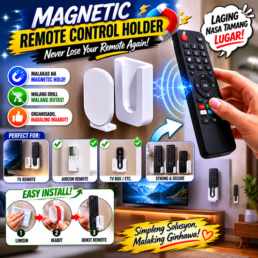 Magnetic Remote Control Holder – Never Lose Your Remote Again!