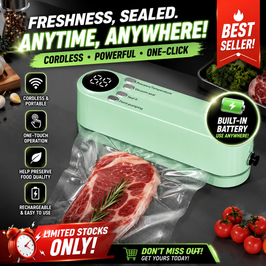 Cordless Food Automatic Vacuum Sealing Machine
