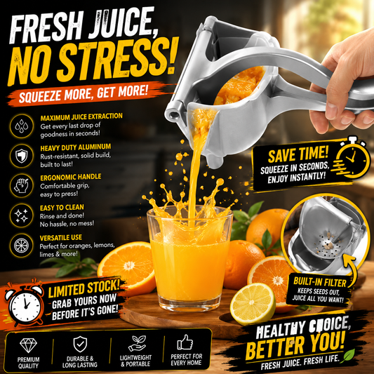 Heavy Duty Manual Fruit Press Juicer