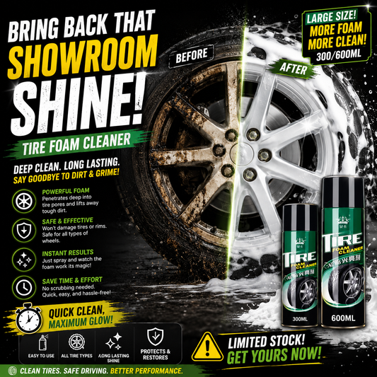 Tire Foam Cleaner