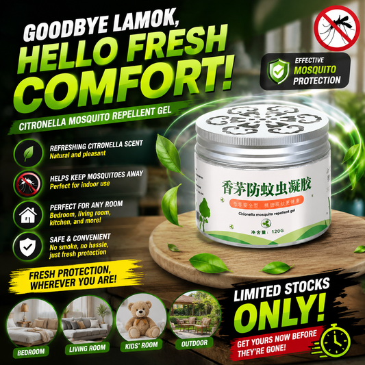 Citronella Mosquito Repellent Gel