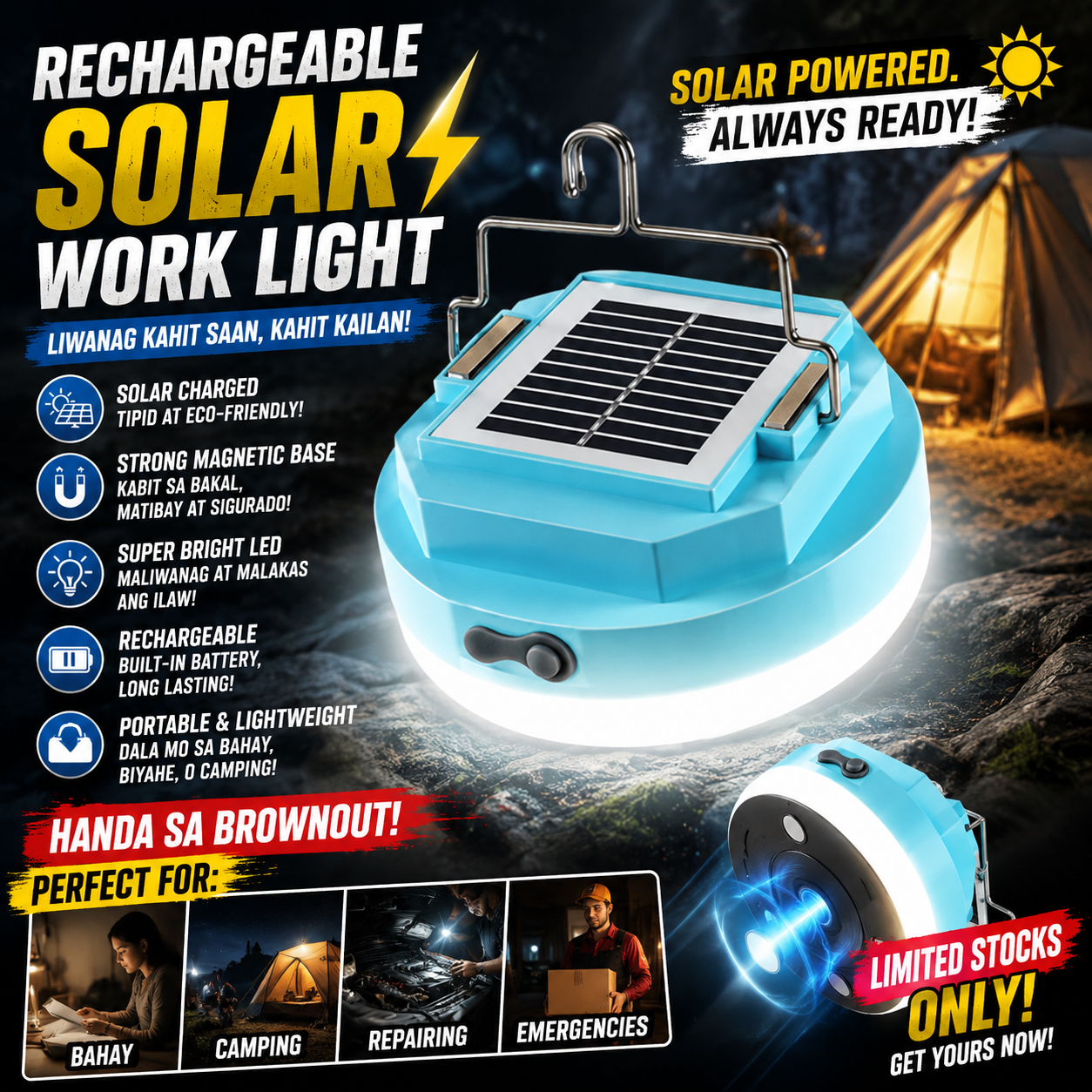 CCLamp CL023-50 Solar Light