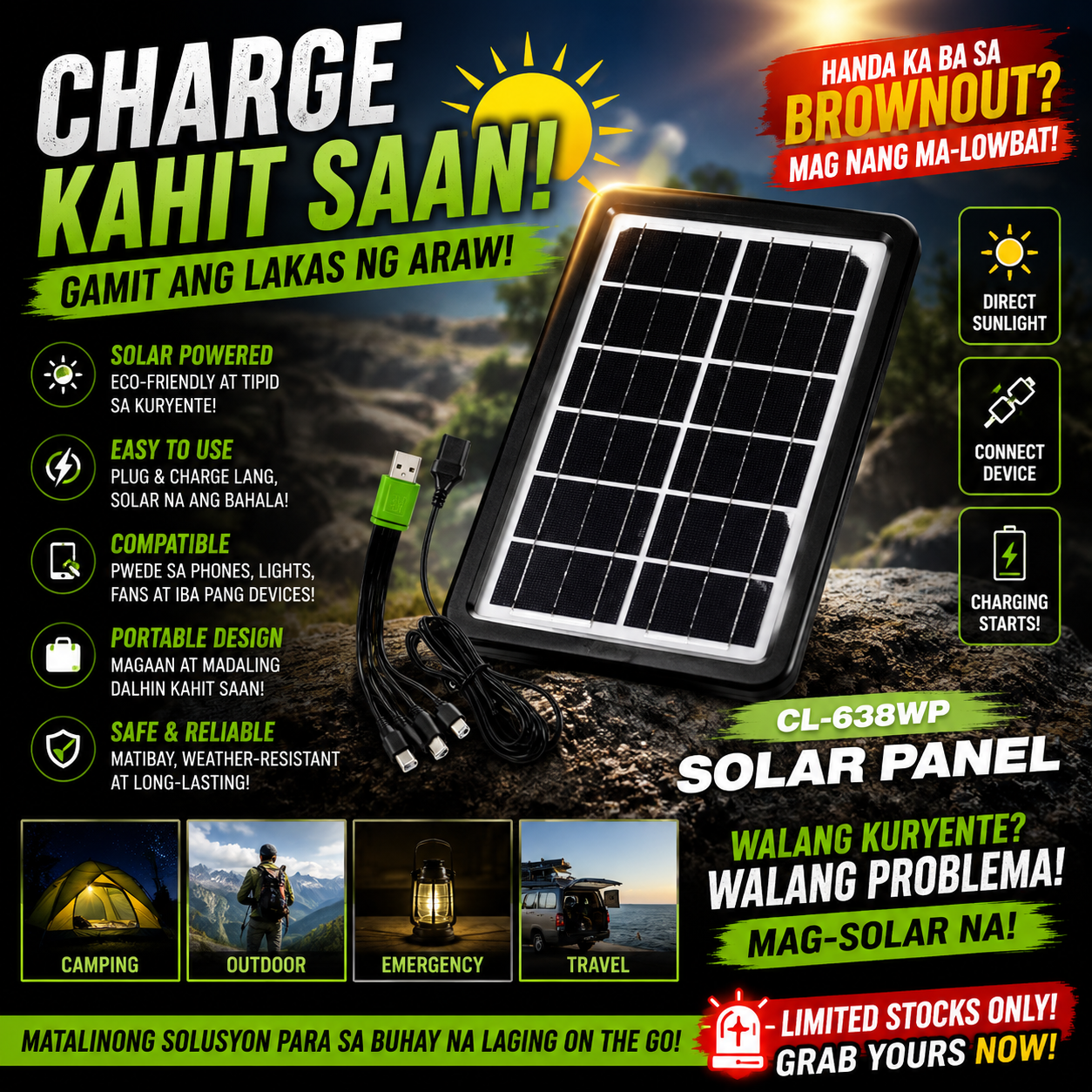 Solar Charging Panel