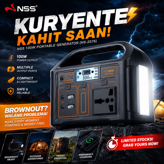 NSS 100w Portable Generator (NS-2576)