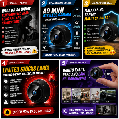A9 Mini Wireless Camera