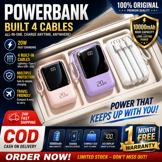 ORIGINAL PORTABLE POWERBANK PALM SIZE
