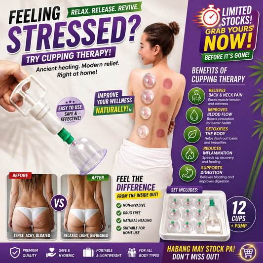 12 Cups Vacuum Cupping Device