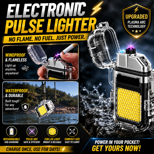 Rechargeable Arc Lighter Flashlight