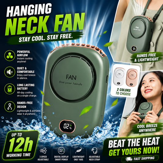 Neck Hanging Fan