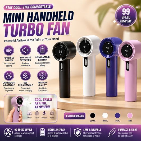 HANDHELD TURBO FAN