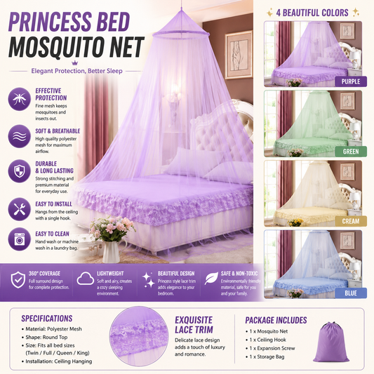 Round Canopy Mosquito Net