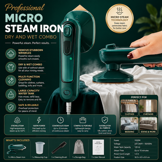 Micro Steam Iron