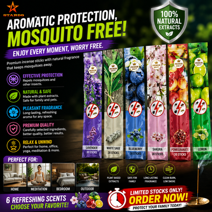 GUIWANG Scented Mosquito Repellent Incense Stick