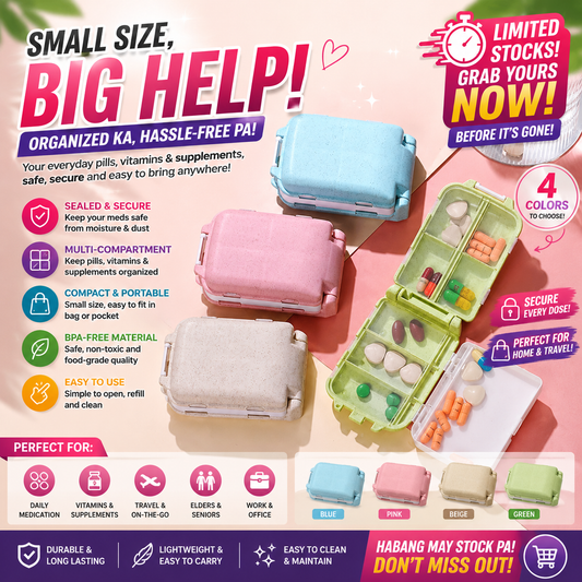 3 Layer Portable Medicine Box