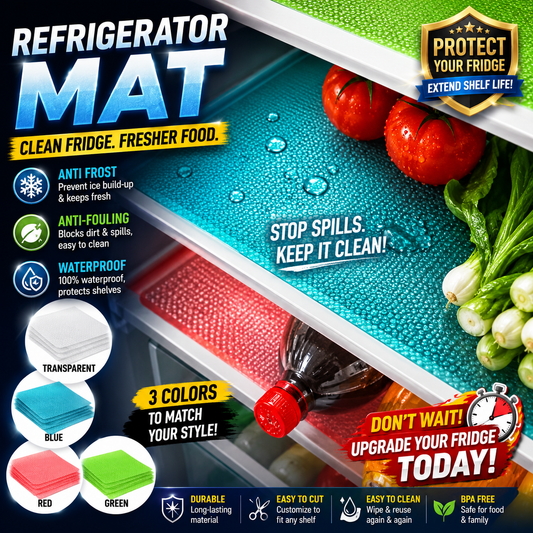 Multifunction Refrigerator Mat (4pcs/pack)