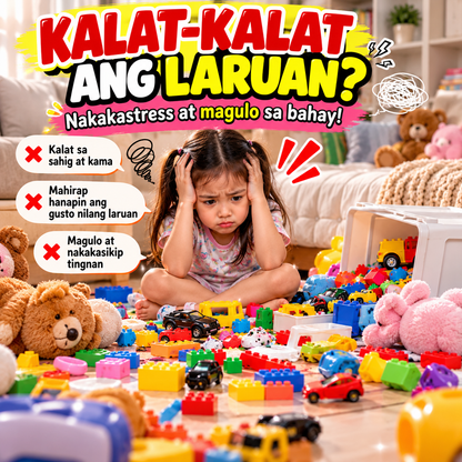 3 Layers Toy Organizer Storage Rack