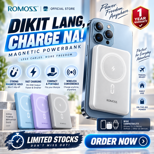 WIRELESS MAGNETIC CHARGING POWERBANK