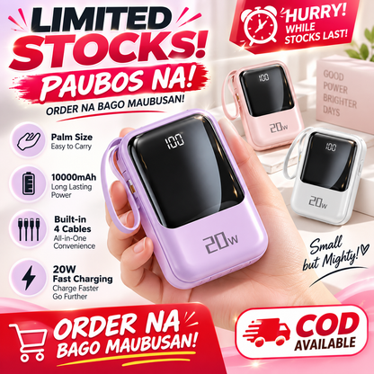 ORIGINAL PORTABLE POWERBANK PALM SIZE