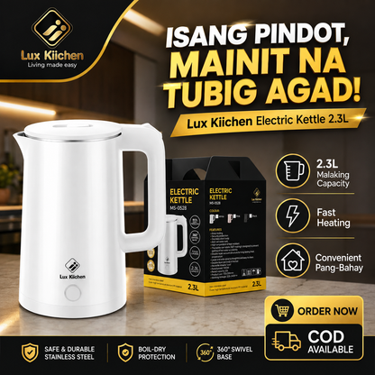 Lux Kiichen Electric Kettle 2.3L