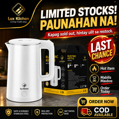 Lux Kiichen Electric Kettle 2.3L