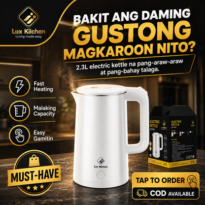 Lux Kiichen Electric Kettle 2.3L