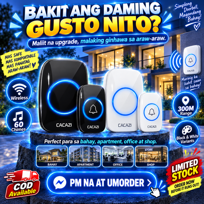 CACAZI Smart Wireless Doorbell