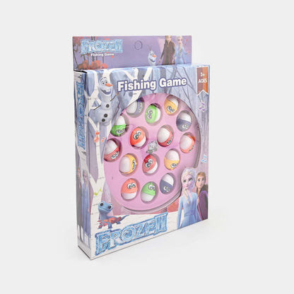 Children's Electrical Music Rotating Fishing Toy