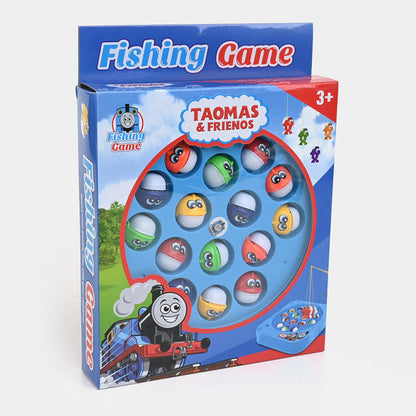 Children's Electrical Music Rotating Fishing Toy