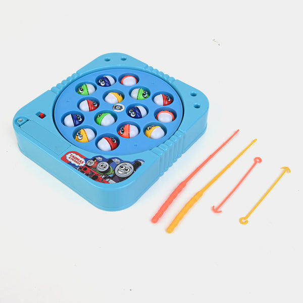 Children's Electrical Music Rotating Fishing Toy