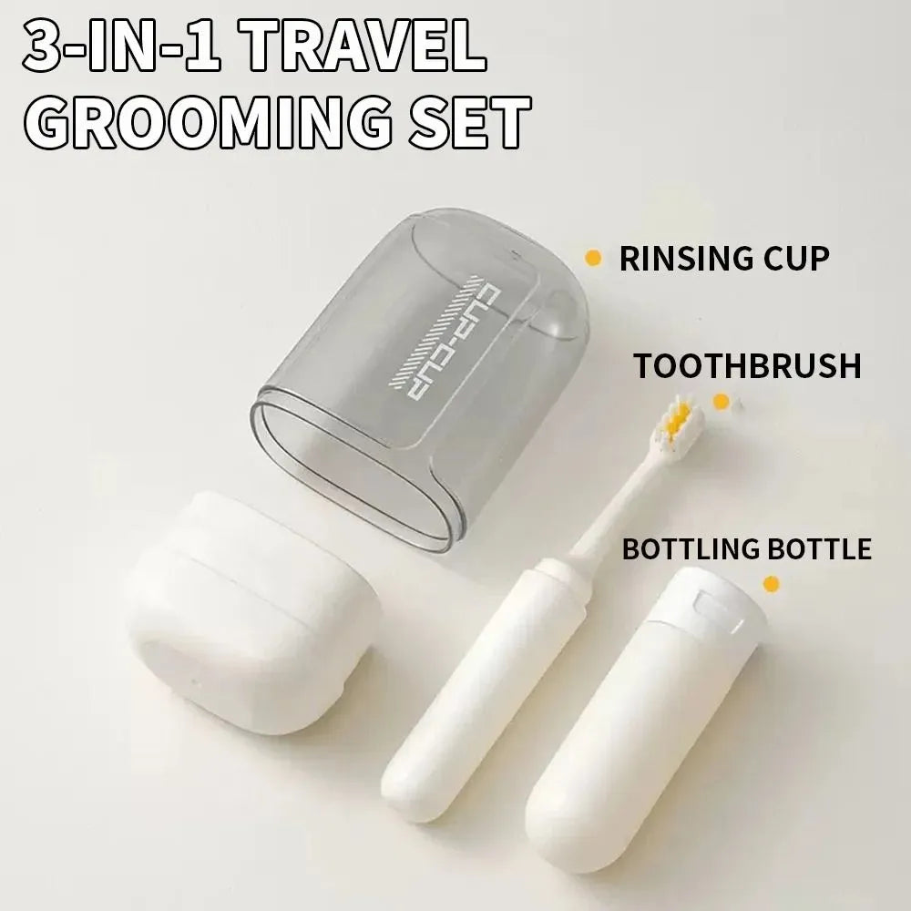 3-in-1 Travel Oral Care Set