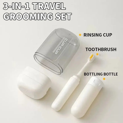 3-in-1 Travel Oral Care Set
