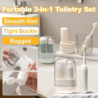 3-in-1 Travel Oral Care Set