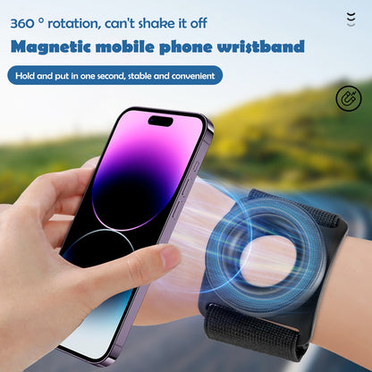 Magnetic Wristband Phone Holder
