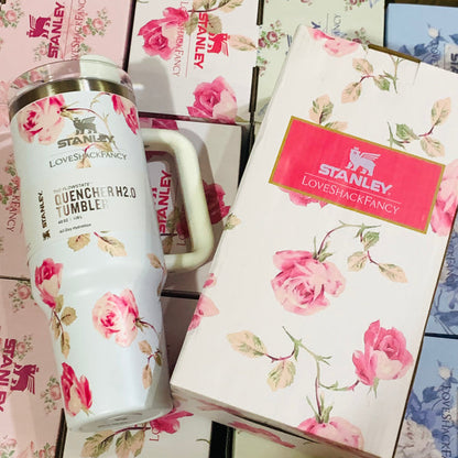 Floral Print Quencher H2.0 Tumbler