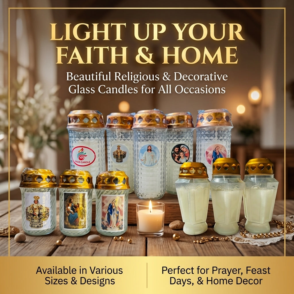 Windproof Candle with Cover