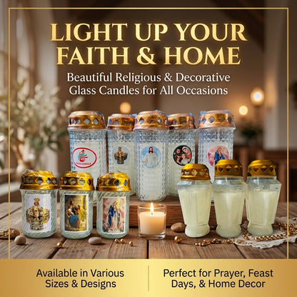 Windproof Candle with Cover