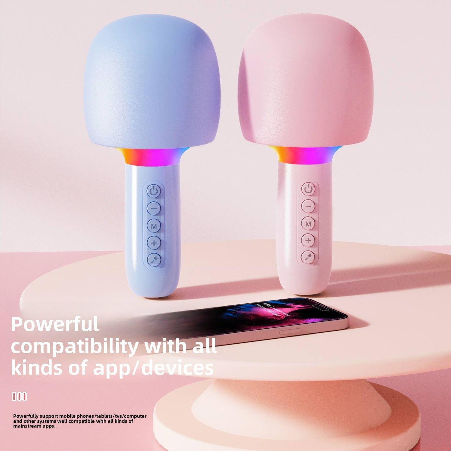 Wireless Bluetooth Microphone And Speaker Combo
