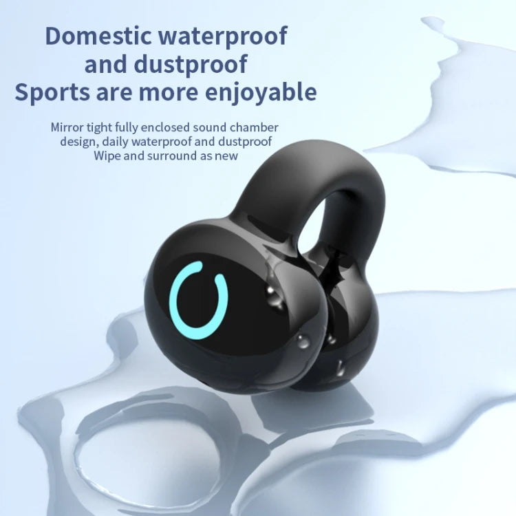 Single Ear Clip-On Headset