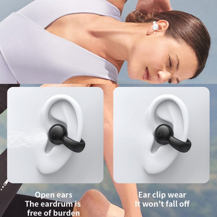 Single Ear Clip-On Headset
