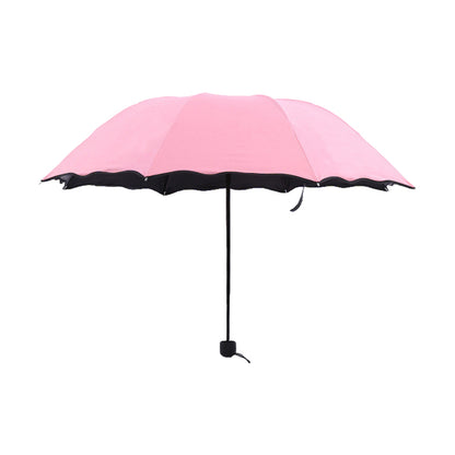 Magic UV Folding Sun/Rain Windproof Flowering Umbrella