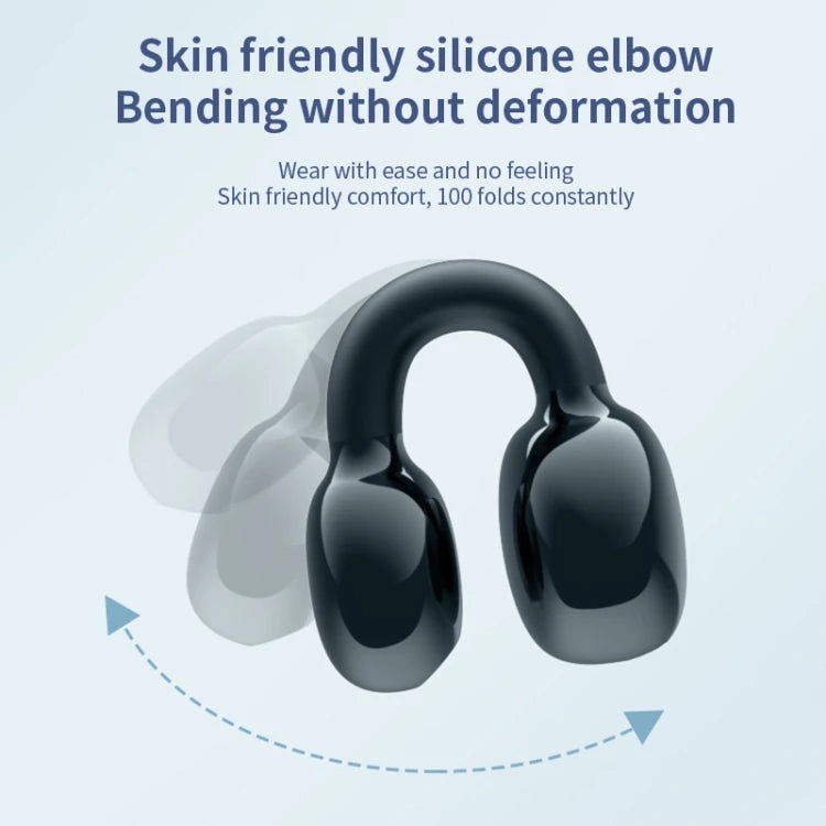 Single Ear Clip-On Headset