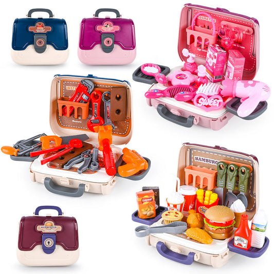 Kids Play Pretend Handbag Toy Set